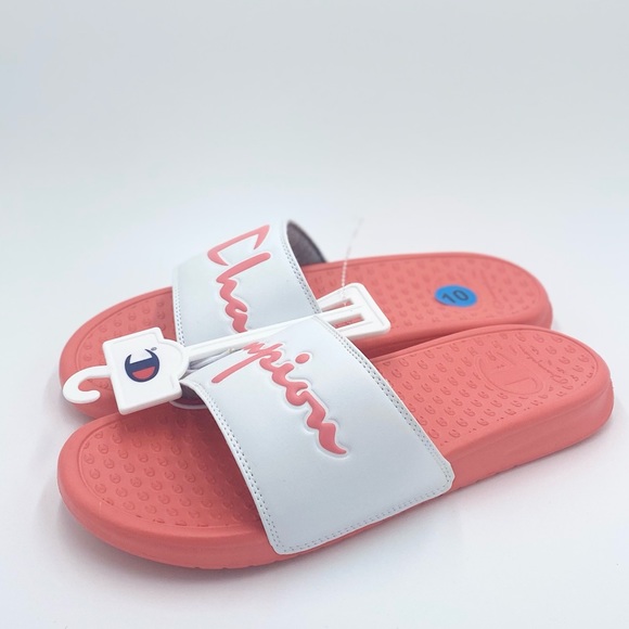 New Women's Champion Super Split Script Slide sz10 - Picture 4 of 5
